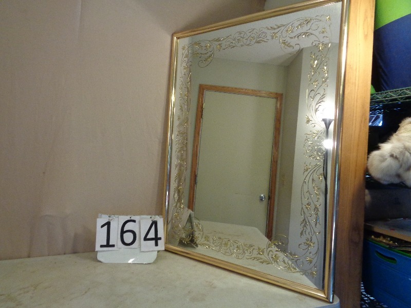 Large Framed Mirror