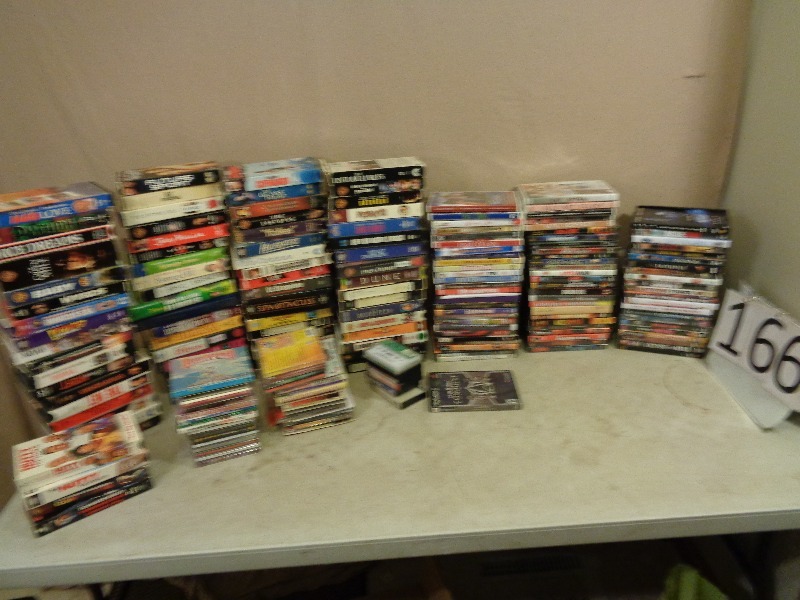 Large Lot of DVDs and More