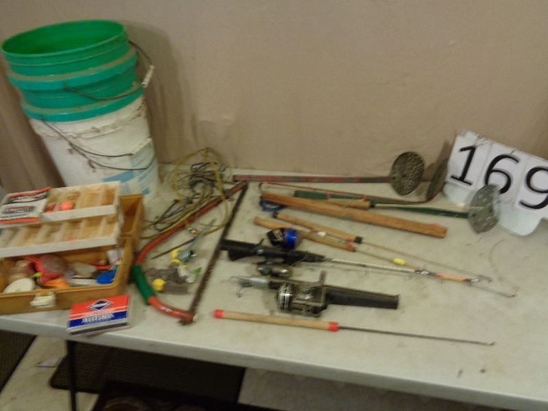 Ice Fishing Rods and Reels