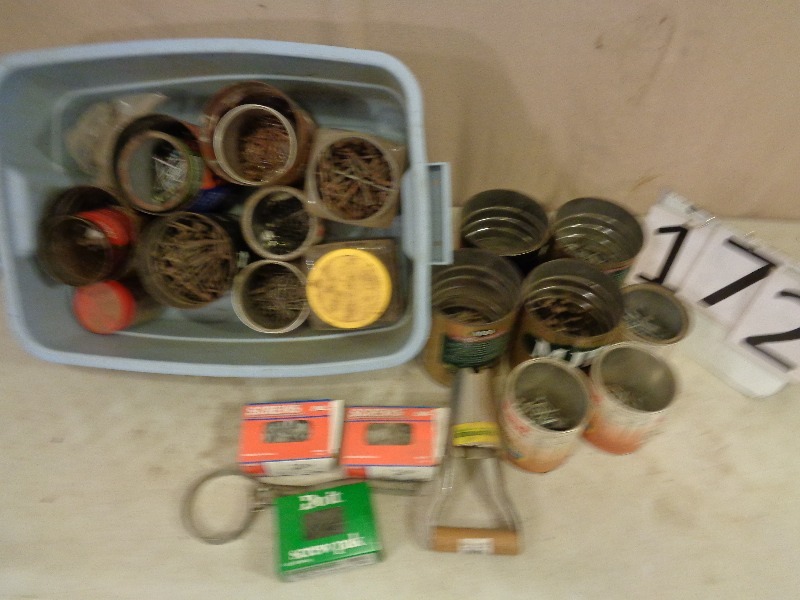 Tote Full of Fasteners