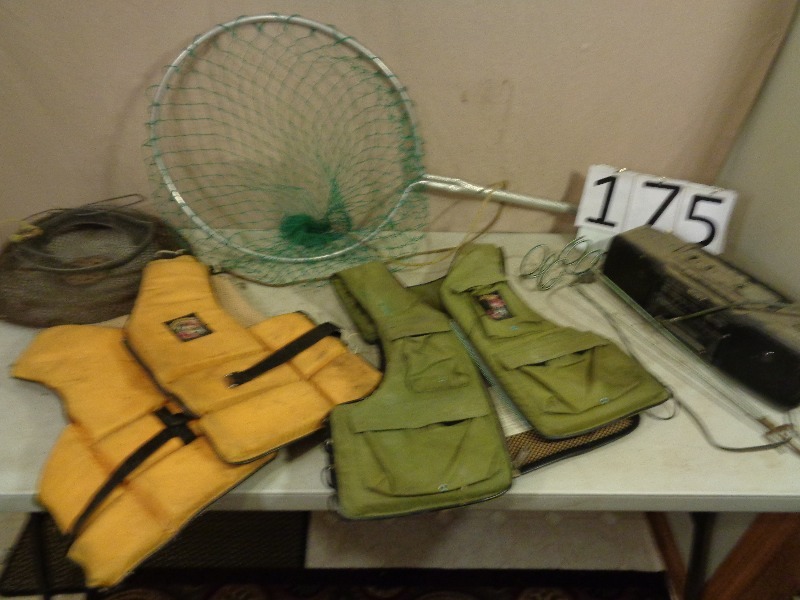 Fishing Net, Fish Basket, and More