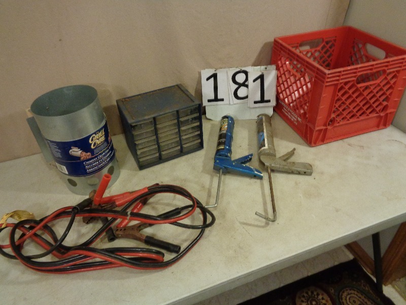 Jumper Cables, Caulk Guns, and More