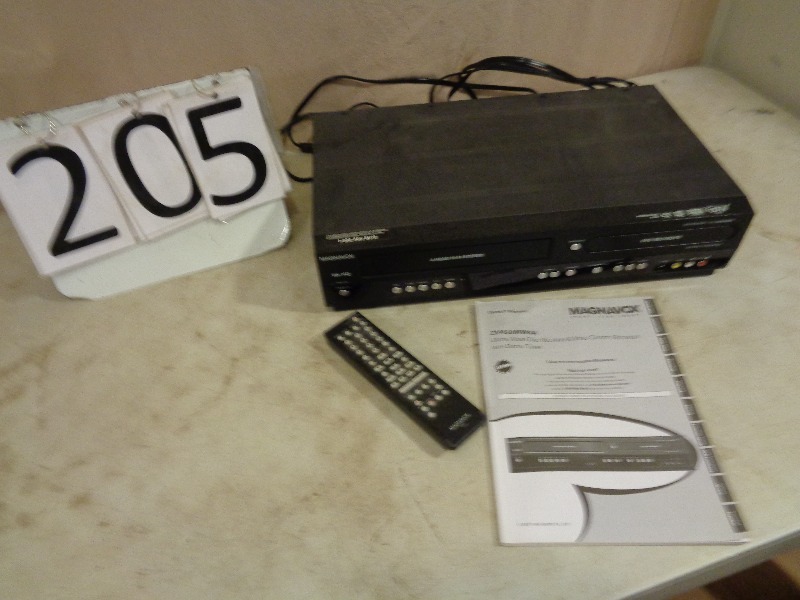 Magnavox DVD RecorderPlayer VCR