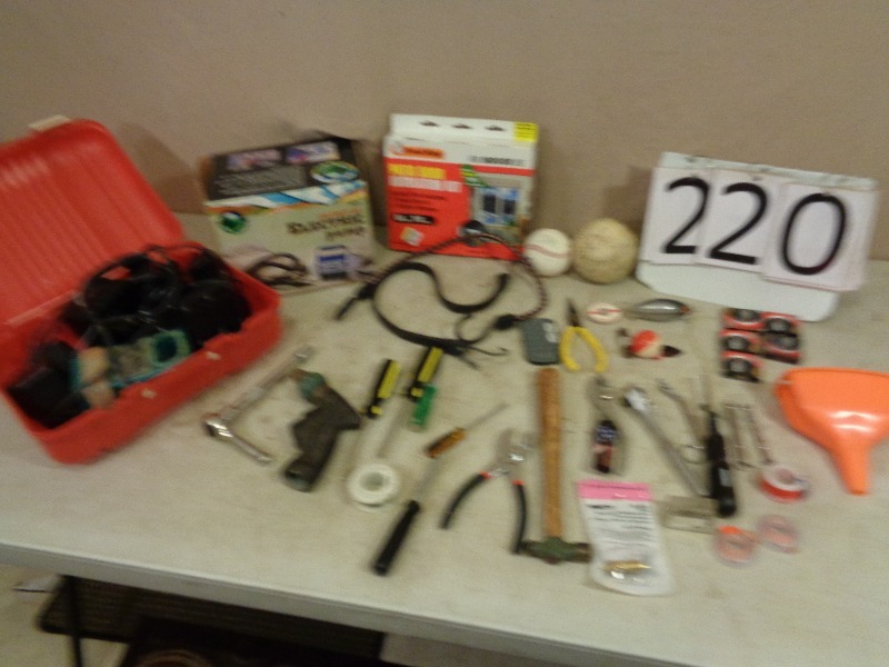 Hand Tools, Air Pump, and More