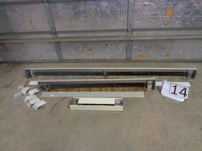 3 Electric Baseboard Heaters