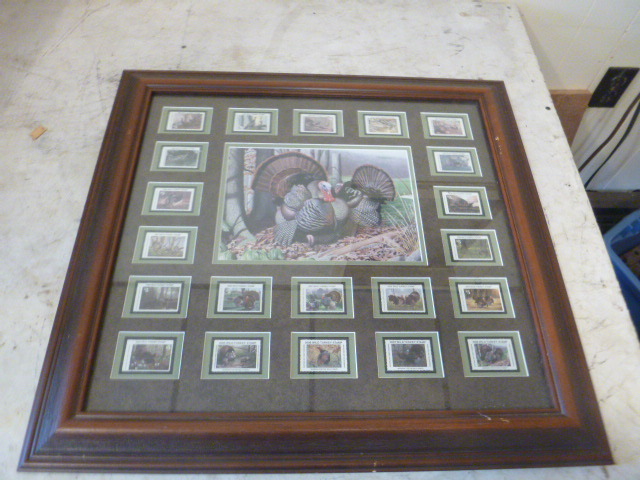 lot 7 image: National Wild Turkey Federation Stamp Collection