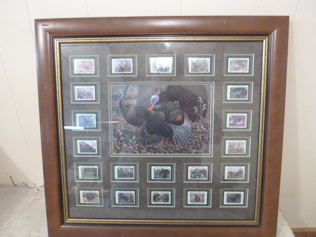 lot 8 image: National Wild Turkey Federation Stamp Collection