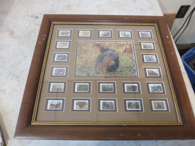 lot 9 image: National Wild Turkey Federation Stamp Collection