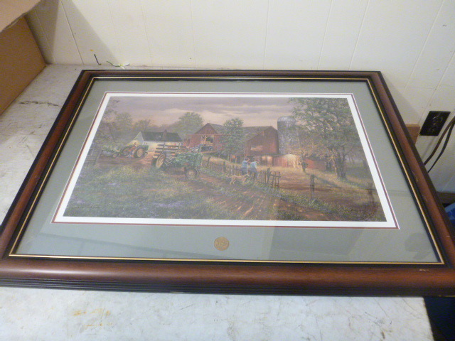 lot 13 image: National Wild Turkey Federal Print