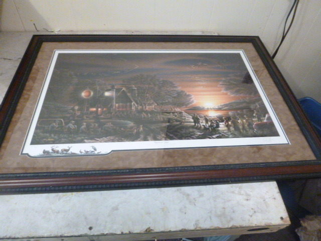 lot 15 image: Terry Redlin Print Migration Days