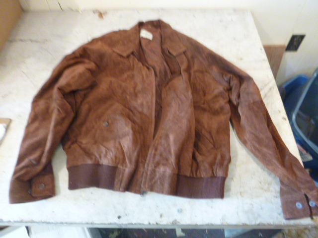 lot 39 image: St. Johns Bay Suede Jacket