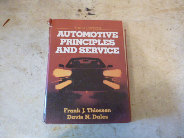 lot 80 image: Automotive Principles and Service Book