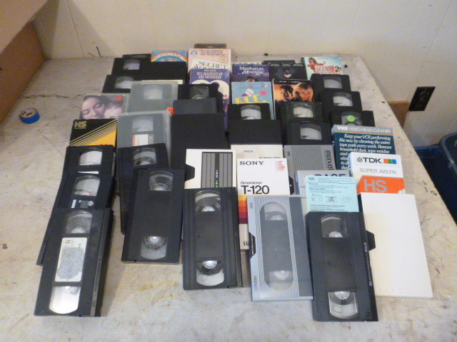 lot 99 image: Miscellaneous VHS Tapes and Movies