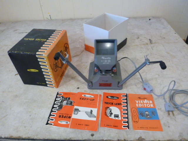 lot 105 image: Vintage Minnette 8mm Viewer Editor