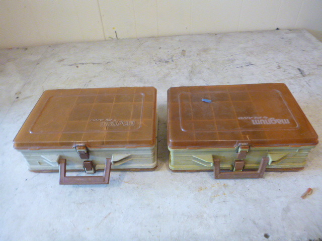 lot 130 image: 2 Plano Magnum Tackle Boxes