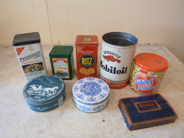 lot 141 image: Miscellaneous Tins
