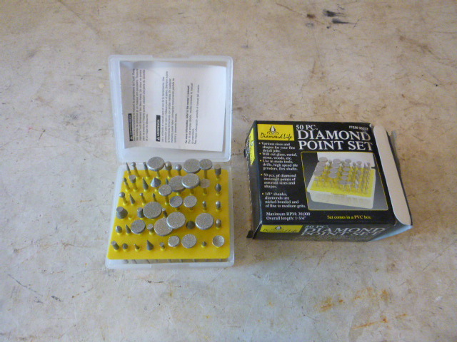 lot 149 image: Diamond Life 50 Piece Diamond Point Set