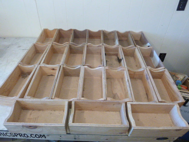 lot 159 image: 24 Wood Boxes