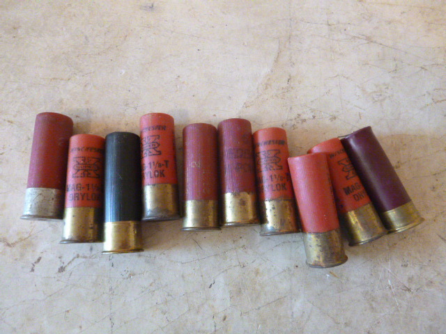 lot 185 image: 10 Miscellaneous 12 Gauge Shotgun Shells