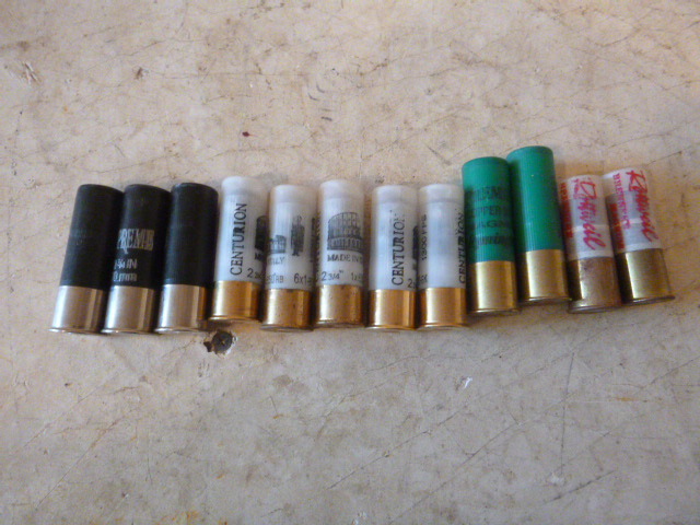 lot 186 image: 12 Miscellaneous 12 Gauge Shotgun Slugs