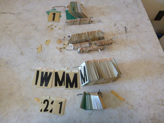 lot 195 image: Miscellaneous Letters and Numbers