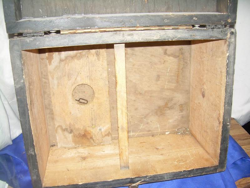 heavy wooden construction box