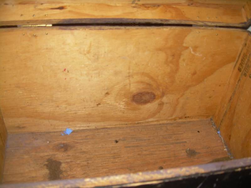 heavy wooden construction box