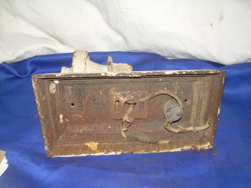 vintage iron light fixture