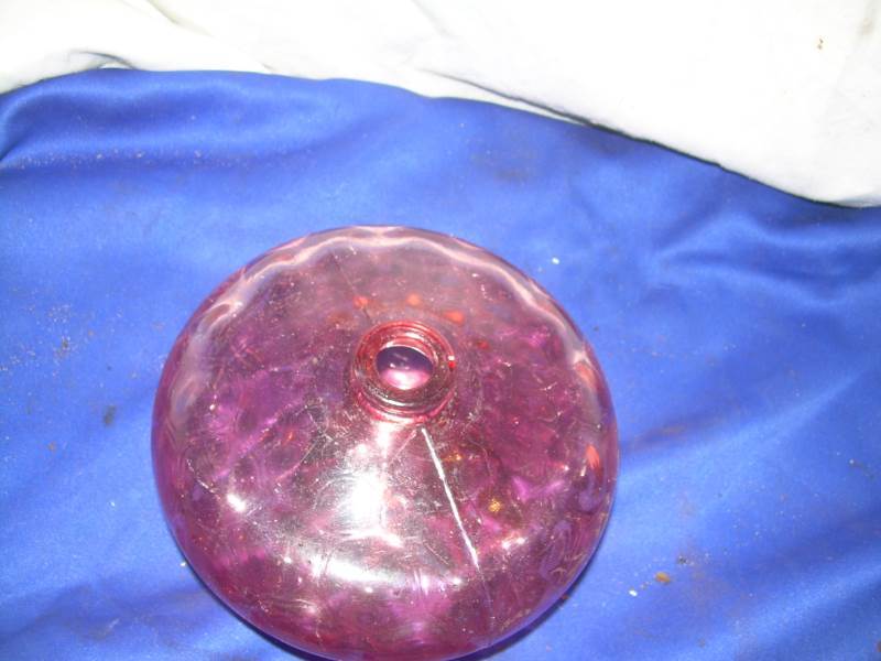 blown glass globe