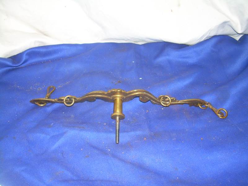 brass light hanger