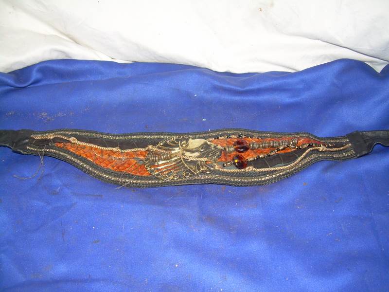 vintage leather satcher