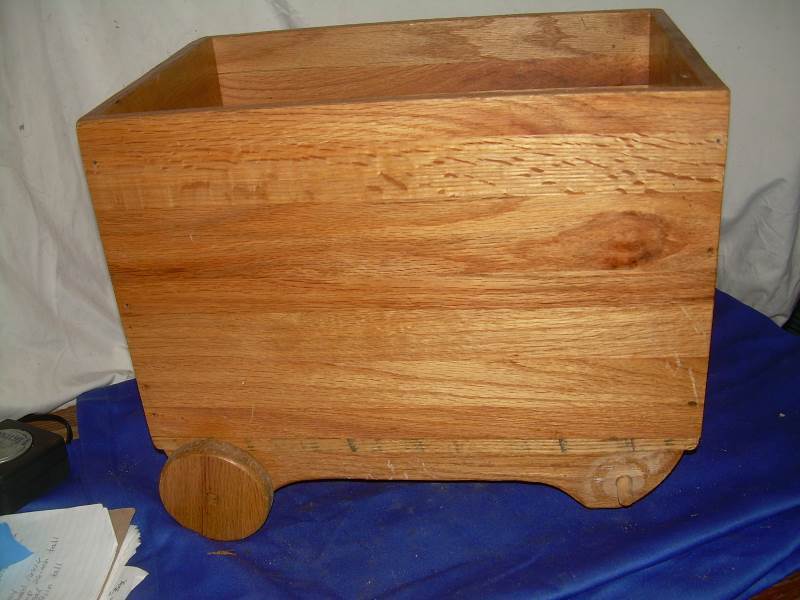 wooden cart