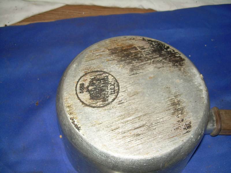 vintage kettle and cover