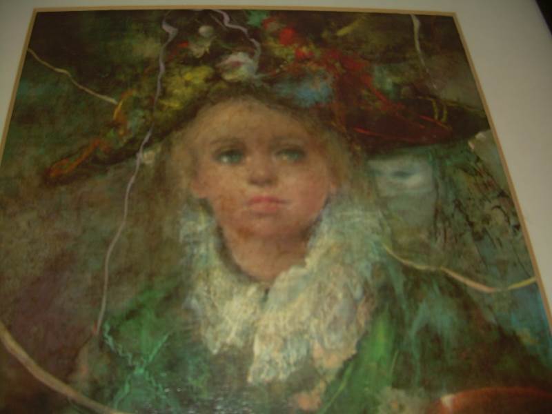 Vinatege picture and frame