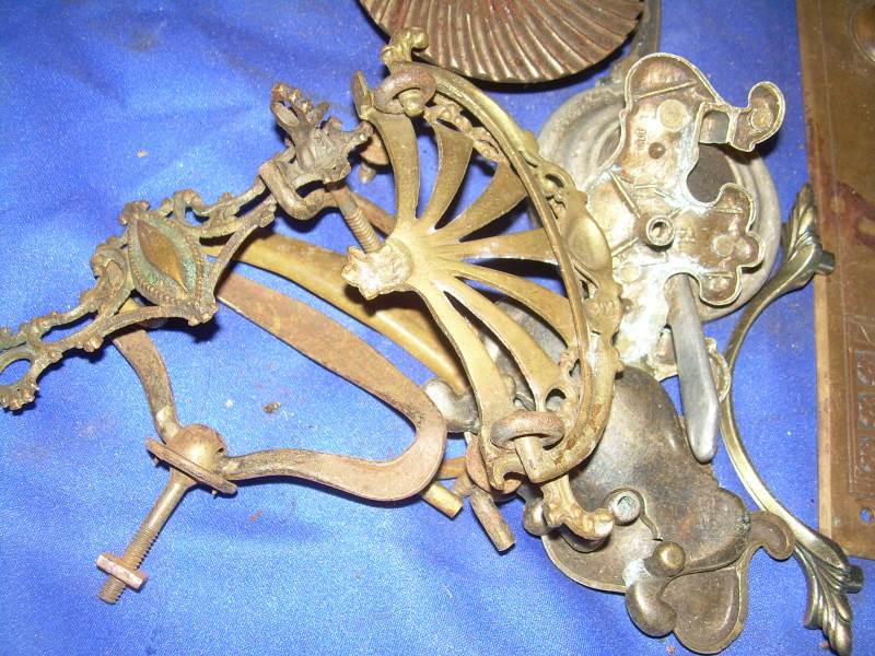 Antique door and drawer handles