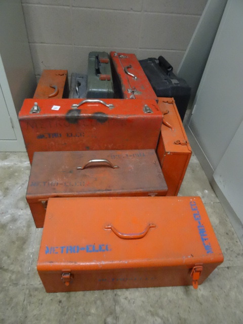 Empty Tool Boxes