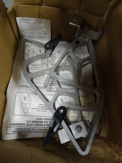 Werner aluminum ladder locks
