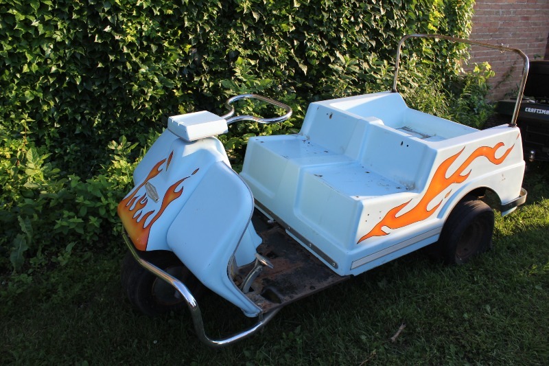  AMF Harley Davidson 3 Wheel Golf Cart Lowry Consignments 