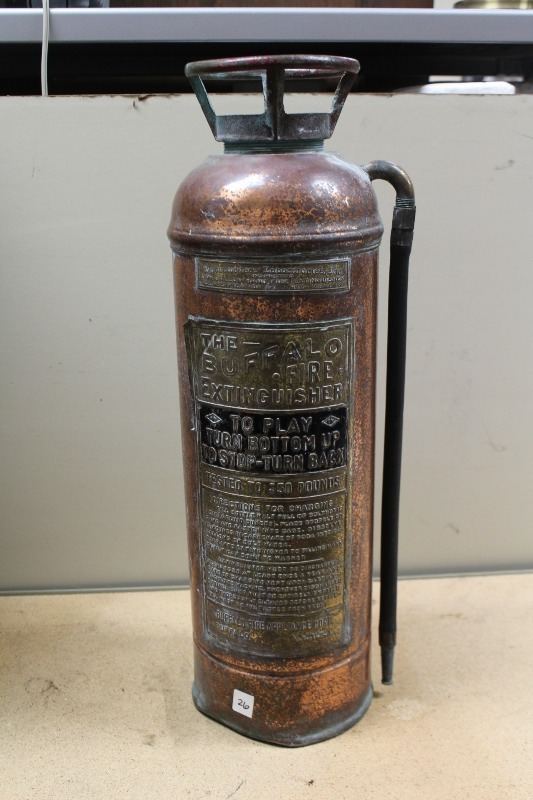 lot 26 image: Antique Cream Can