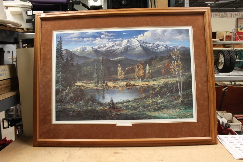 lot 89 image: Framed Print