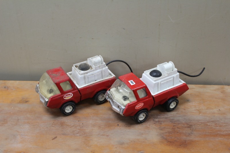 lot 130 image: Pair of Vintage Tonka Trucks