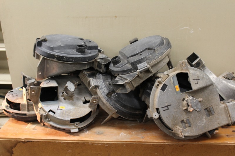 lot 157 image: Lot of John Deere Vacuum Seed Meter Cases
