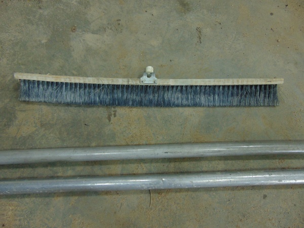 Concrete Broom with (2) Handles