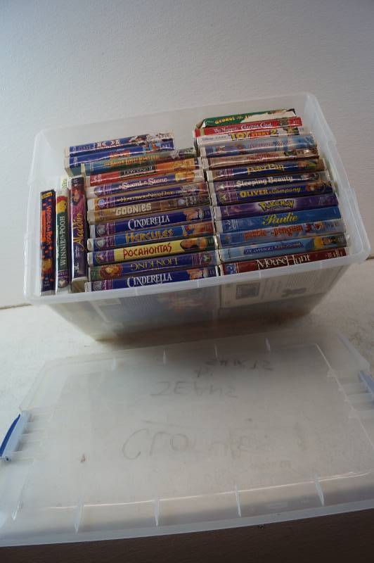 lot 33 image: Disney VHS Tapes