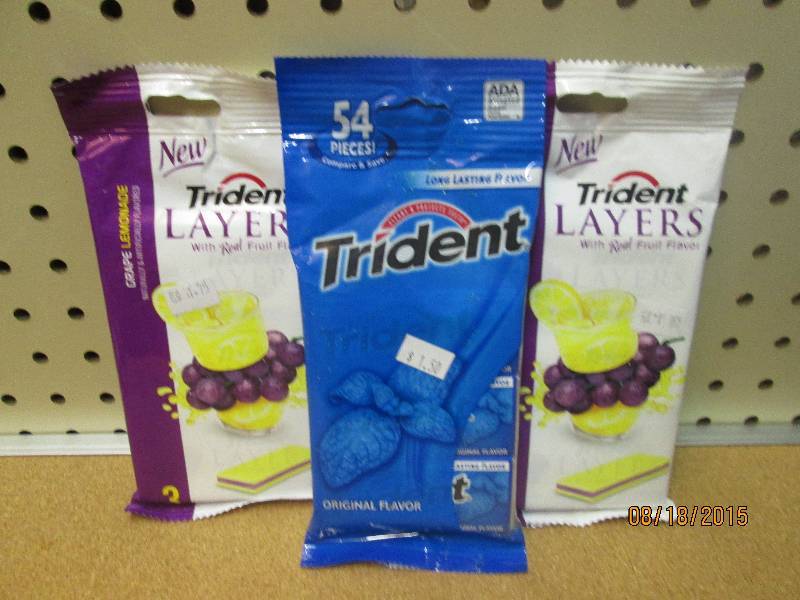 lot of 3 Trident and Trident layere...