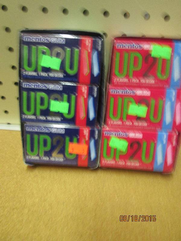 lot of 2 brand new Up 2 U gum, 12 p...