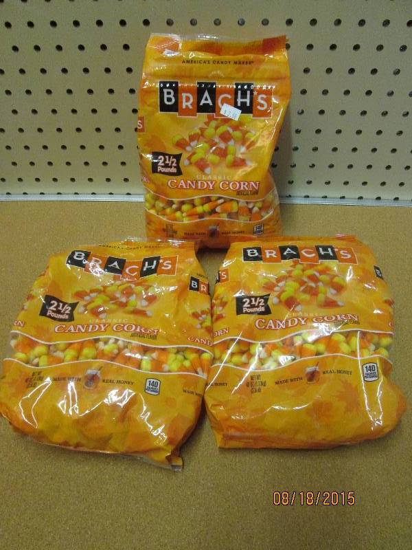 lot of 3, 2 12 pound bags of brach...
