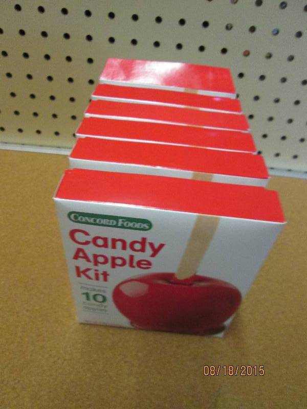 lot of 6 concord foods candy apple ...