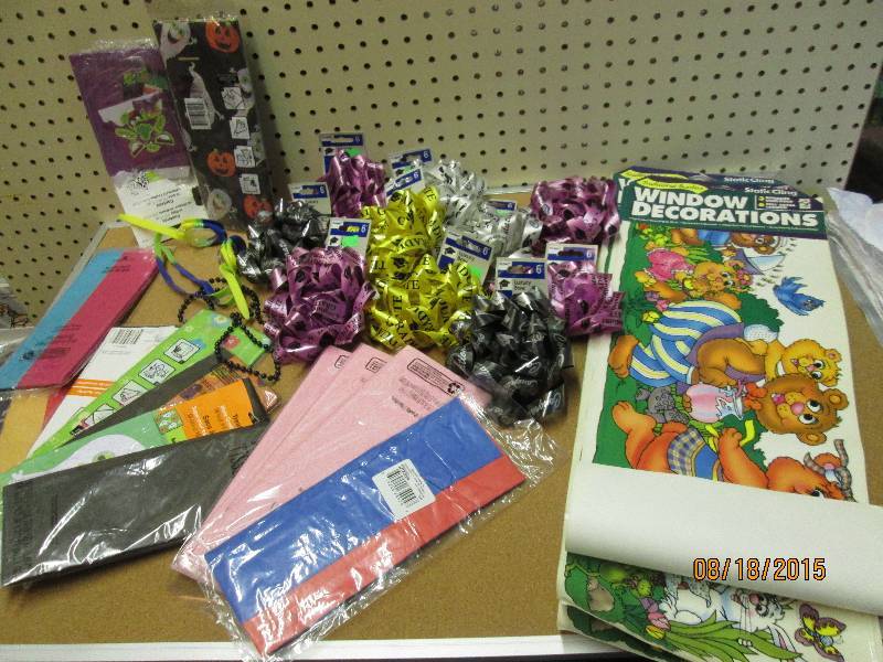 mixed lot of party and decoration s...