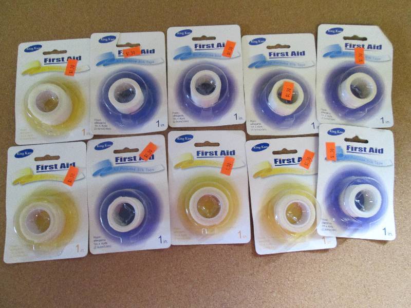 lot of 10 self adhesive and all pur...